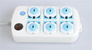 6X Baby Kids Electrical Safety Protective Socket Outlet Plug Safe Lock Cover 3c