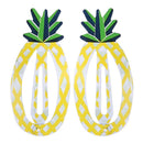 2pcs Kids Cute Colorful Fruit Hair Clip Snap Hairpin Hair Accessories (E) A