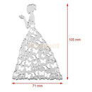 Creative Cutting Dies Metal Embossing Paper Card DIY Art Crafts Bride Design
