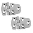 2x Premium Door Hinge Marine Cupboard Caravan Hinges Connector 2.2x1.5''
