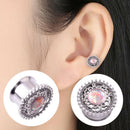 Stainless Steel Ear Plugs Tunnels Earring Gauges