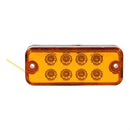 6 Pcs LED Car Side Marker Indicator Light 10-30V For Trailer Truck Lorry