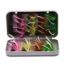 32Pcs/Box Fly Fishing Lure Dry/Wet Flies Ice Fishing Lure Artificial Bait