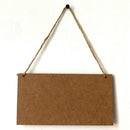 Rustic Wooden Plaque Home Decor Board  Indoor Outdoor Hanging Sign