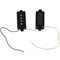 1set 4 String Noiseless Pickup Black for Precision P Bass Replacement