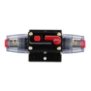 Car Audio Inline Circuit Breaker Support Push Button Manual Reset 12V/24VDC
