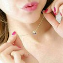 Fashion Charm Jewelry Crystal Pendant Chain Chunky Choker Necklace 1pc Stat F5J9