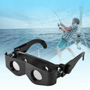 Adjustable Focus Glasses Telescope Magnifier Binoculars Zoom:300 ~ 400%