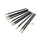 100x Ball Point Ink Pen Refills Replacement Black School Office Writing X6E E9R9