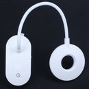 Led Reading Light Clip-On Clamp Bed Table Desk Lamp Contact Sensor Recharge