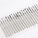 30pcs/set Cuticle Clean Nail Drill Bits Nail Bits for Nail Drill Gel False Nail