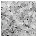 Clear Plastic Bullet Clutch Earring Safety Backs for Fish hook Earring 1000