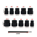 11Pcs Nut Bolt Removers Set 9-19Mm Locking Wheel Bolt Nut Stud Extractor Tw C4X6