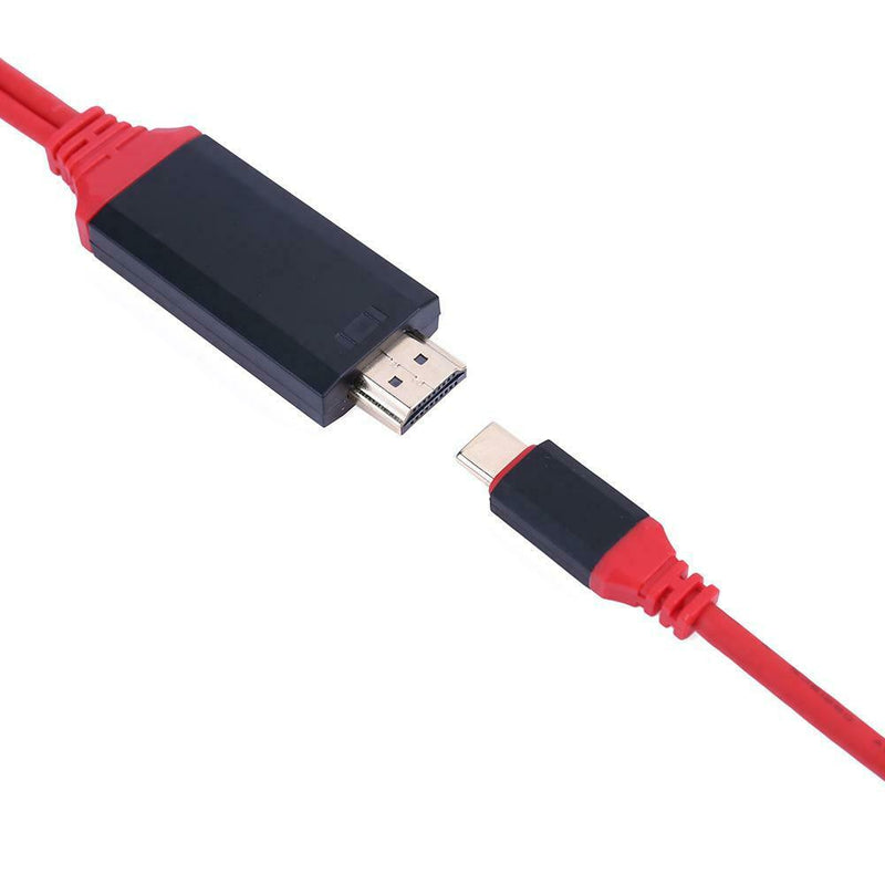 USB3.1 Type-C to HD Multi-media Interface Adapter Cable with USB PowerCable