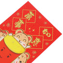 6X/Set Tradition Hongbao New Year Red Lucky Money Bag Chinese Red Rat Envelop3C