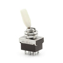 AC 250V 3A 3 Position ON/OFF/ON DPDT Flat Handle Toggle Switch KN3-203B Ew