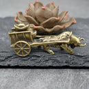 Brass Animal Statue Zodiac Ox Home Decor Sculpture Office Desk Ornament Craf Hn