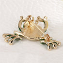 Cute Small Frog Badges Brooch  Shirt Collar Brooch Pin Jewelry Women Men Gift ME