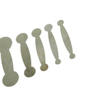 Stainless Steel Clarinet Pad Repair Tool Kits, 6pcs/set , Application: Clarinet,