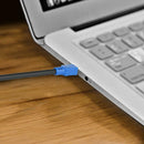 RJ45 Male to 8P8C Male 2GHz Shielded Cat8 Ethernet Connector Cable (0.5m)