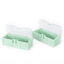 10pcs Anti-static SMT SMD Kit Lab chip Components Screw Storage Box Case JR