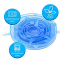 5pcs Silicone Stretch Sealed Lids Universal Bowl Pot Lids Food Fresh Cover A