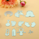 11x Baby Cutting Dies Stencil For DIY Scrapbook Album Paper Card Carft Handmade