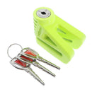 DX7 Disc Brake Lock Alarm Safety Waterproof Zinc Alloy For Motorcycles ATV