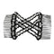 Hair Combs Beads Double Clip Comb Elastic Bun Maker Women DIY Hair Accessory