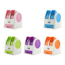 Mini USB Portable Fan Cooling Desktop Air Conditioner Office Home Purple