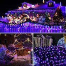 20m 200LED String Fairy Lights Holiday Lamp for Christmas (Purple Light) A