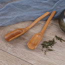 Tradition bamboo spoon coffee tea spoon wood scoop dining utensil flatware BX