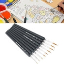9Pcs art brush painting set acrylic paint oil painting watercolor paint br N Gw