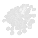 200Pcs Plastic Capsules for Collectibles Coin Storage Box Pot Case 26 + 30mm