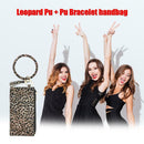 Leopard Women Handbag PU Leather Purse Tassel Keyhain Clutch Bag (Style 6)