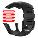 Silicone Watchband Strap w/Buckle for Suunto Ambit Series 1/2/3 (Black)