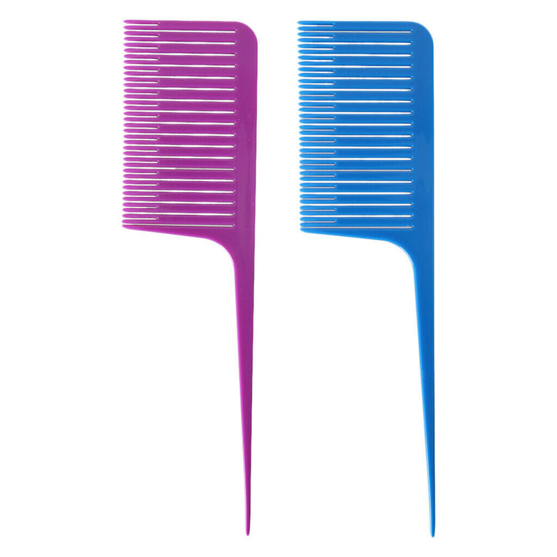 Heat-resistant Sectioning Weave Highlighting Foiling Hair Comb Styling Combs