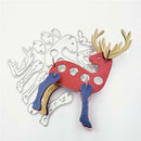 Metal Cutting Dies Stencils for DIY Scrapbooking Photo Album Puzzle Deer