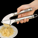 Stainless Steel Manual Garlic Presser Ginger Slicer Chopper Kitchen Gadgets