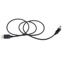 USB2.0 Male to Type B 90 Degree Angle Extension Adapter Cable Bend right