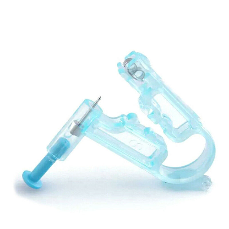 2Pc/Set Disposable Ear Nail Gun Piercing Gun With Ear Stud Disinfection Table SP