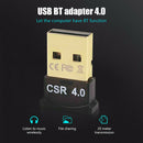 USB Bluetooth 4.0 Adapter Dongle CSR 4.0 Wireless Audio Receiver for PC