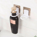 Useful Wall Strong Suction Bathroom Rack Shelves Shower Gel Shampoo Holder 3c