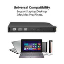External USB 2.0 USB Type-C DVD-RW Burner Writer High Speed CD Player For Laptop