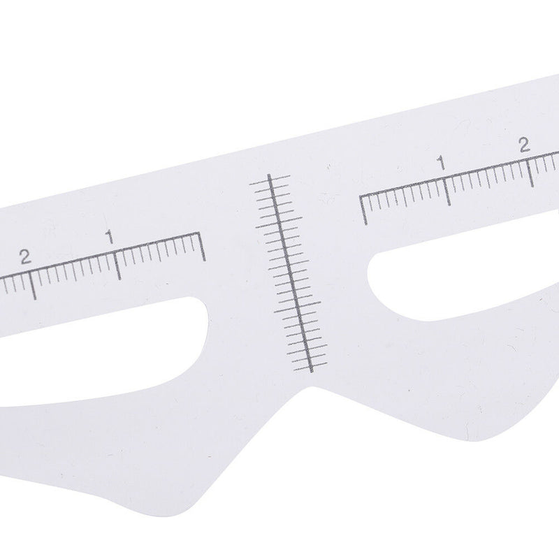 Eyebrow ruler stickers stencil shaper microblading permanent makeup supplies Gw