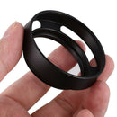 Black 46mm Metal Lens Hood for 25mm F1.4 35mm F1.6 50mm F1.8 mirrorless E3F3