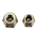 Retrofit 7/16 to 3/8 Conversion Adapter R12 to R134a High/Low AC Fitting A