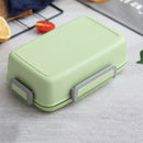Portable Lunch Box Independent Grid Rectangular Lunch Box Leakproof Food Co