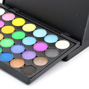 28 Shimmer Matte Colors Eye Shadow Set Bright Neon Eyeshadow Sleek Palette