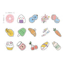 45pcs Snack Pocket DIY Decorative Stickers Paper Labels Gifts Packaging Deco OZ
